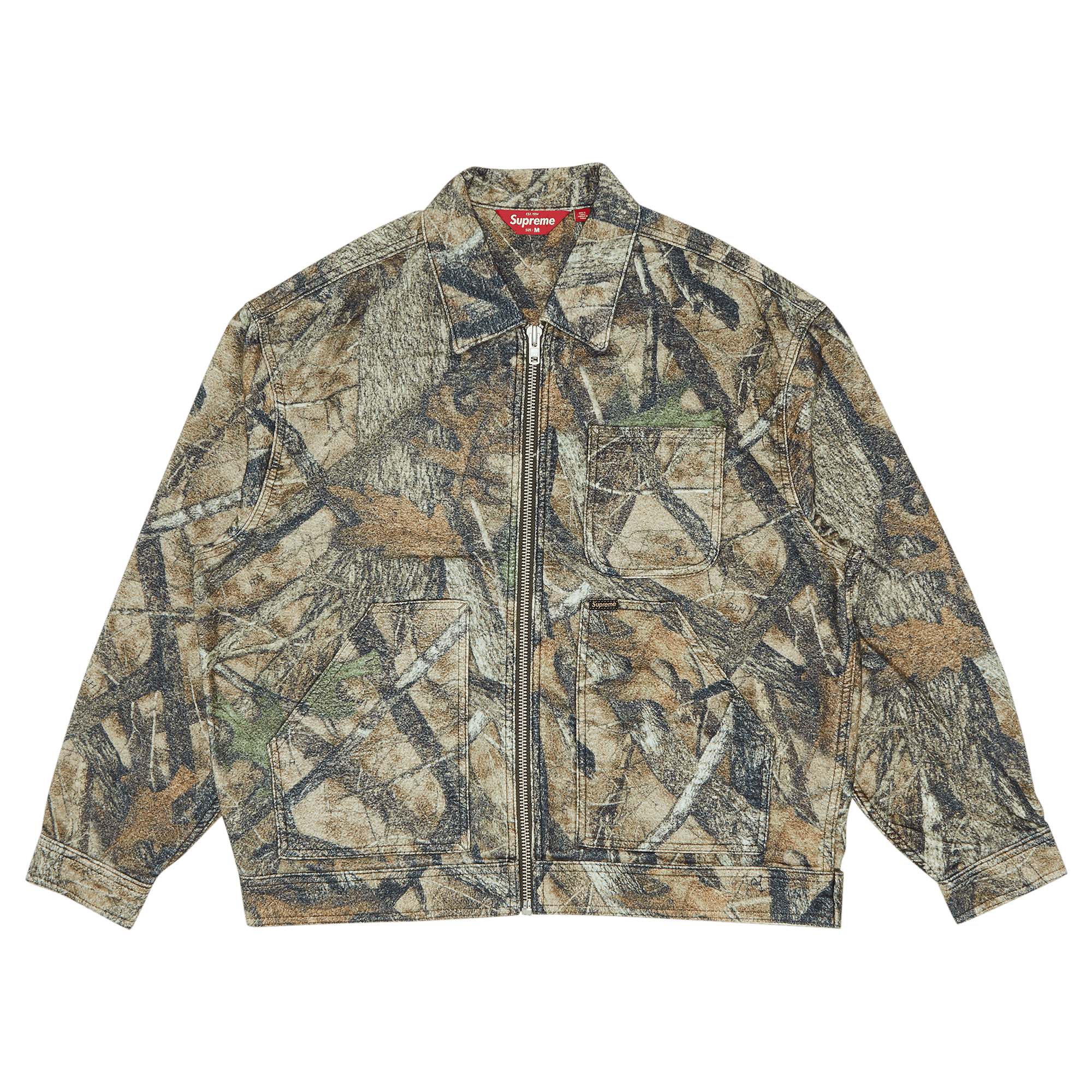 Supreme Moleskin Work Jacket 'Camo'