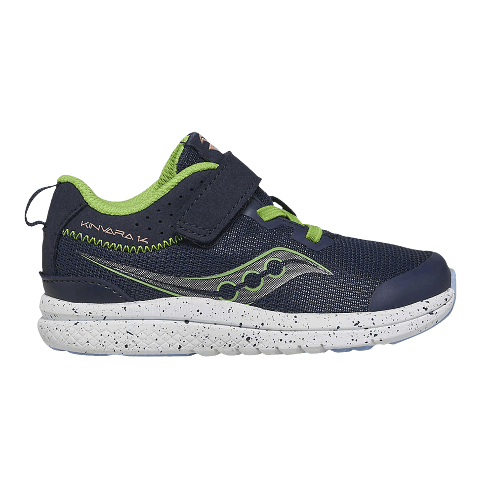 Saucony Kinvara 14 A/C Little Kid 'Navy Green'