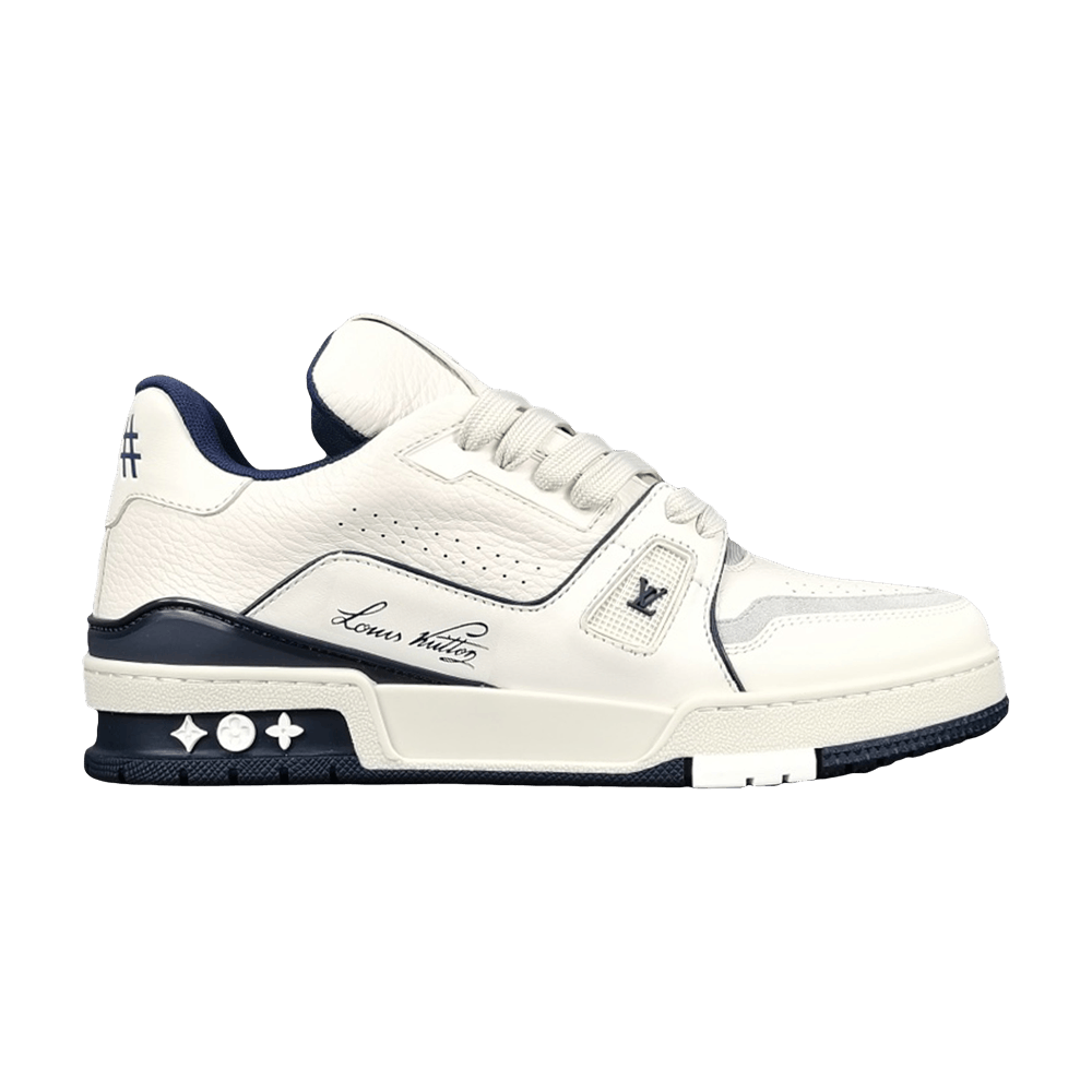 Louis Vuitton Trainer Low '#54 Signature - White Marine'