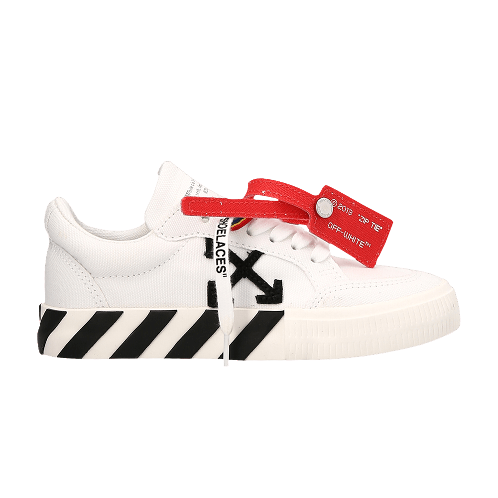 Buy Off-White Vulc Sneaker Kids 'White Black' 2023