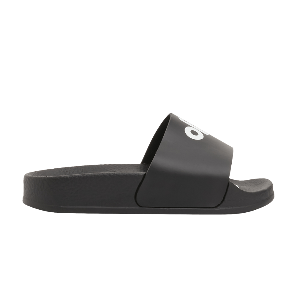 Off-White Off Flat Pool Sliders Kids 'Black White'