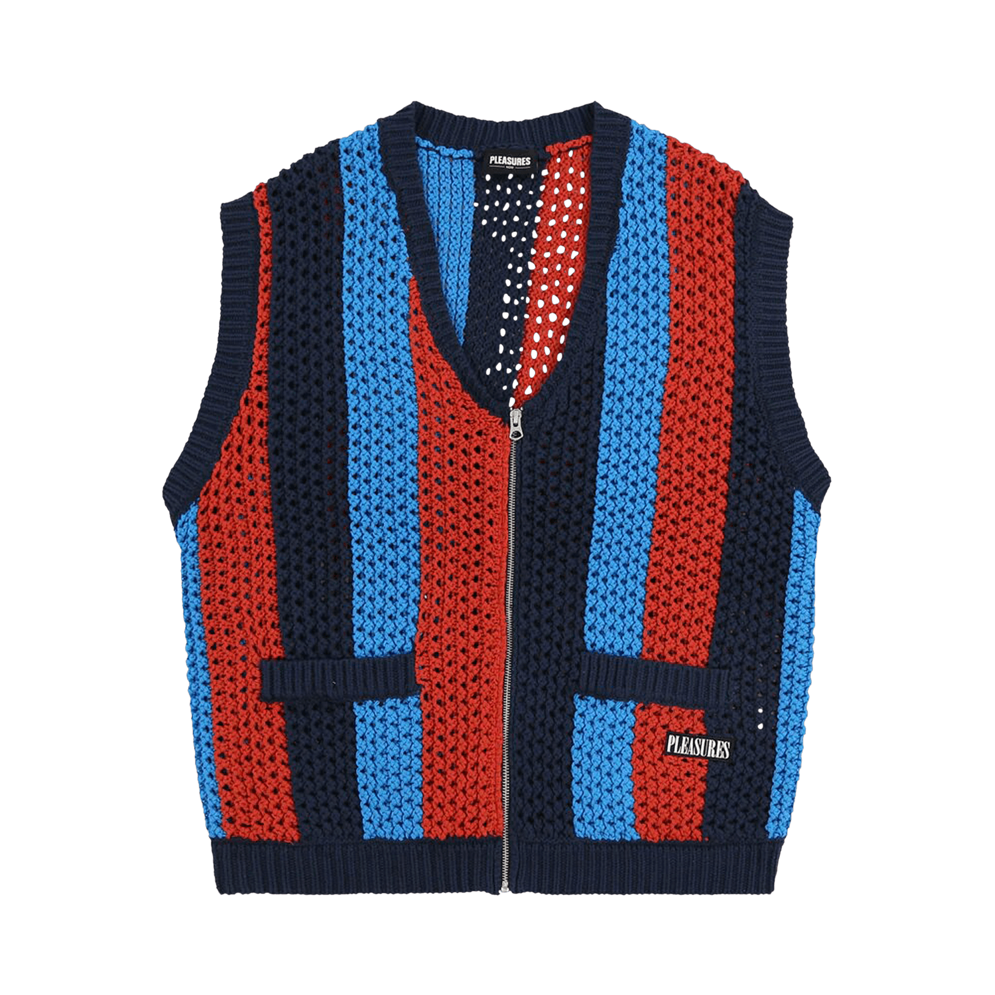 Pleasures Hombre Cardigan Vest 'Multicolor'