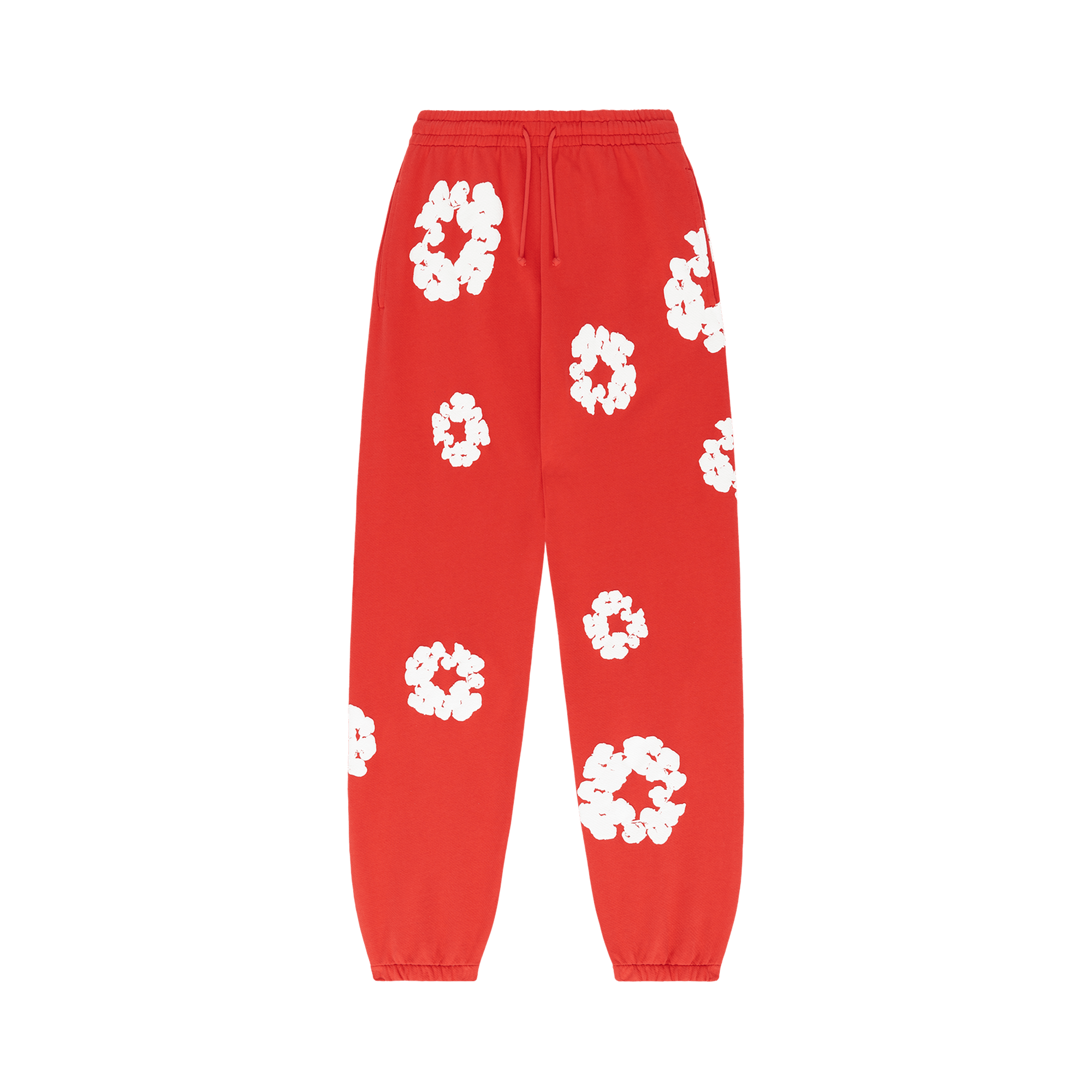 Denim Tears The Cotton Wreath Sweatpants 'Red'