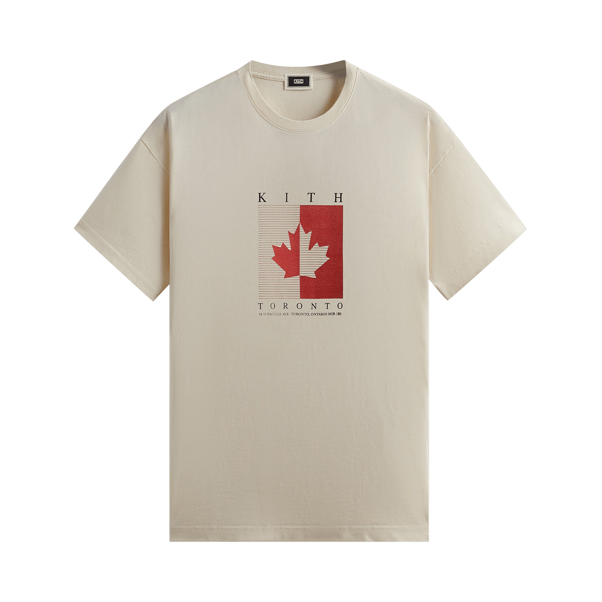 Kith Toronto Symmetry Vintage Tee 'Sandrift'