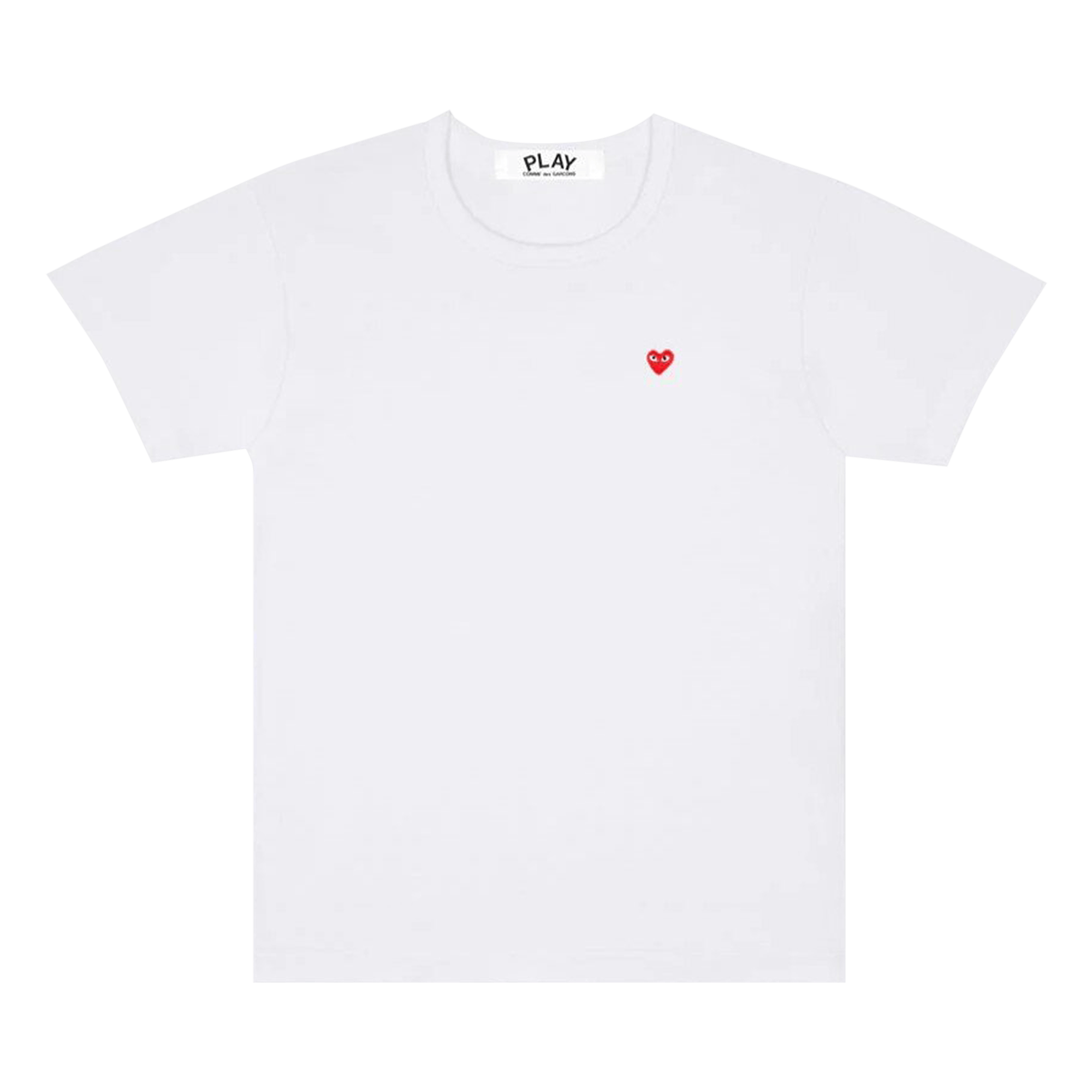 Comme des Garçons PLAY Heart Logo T-Shirt 'White'