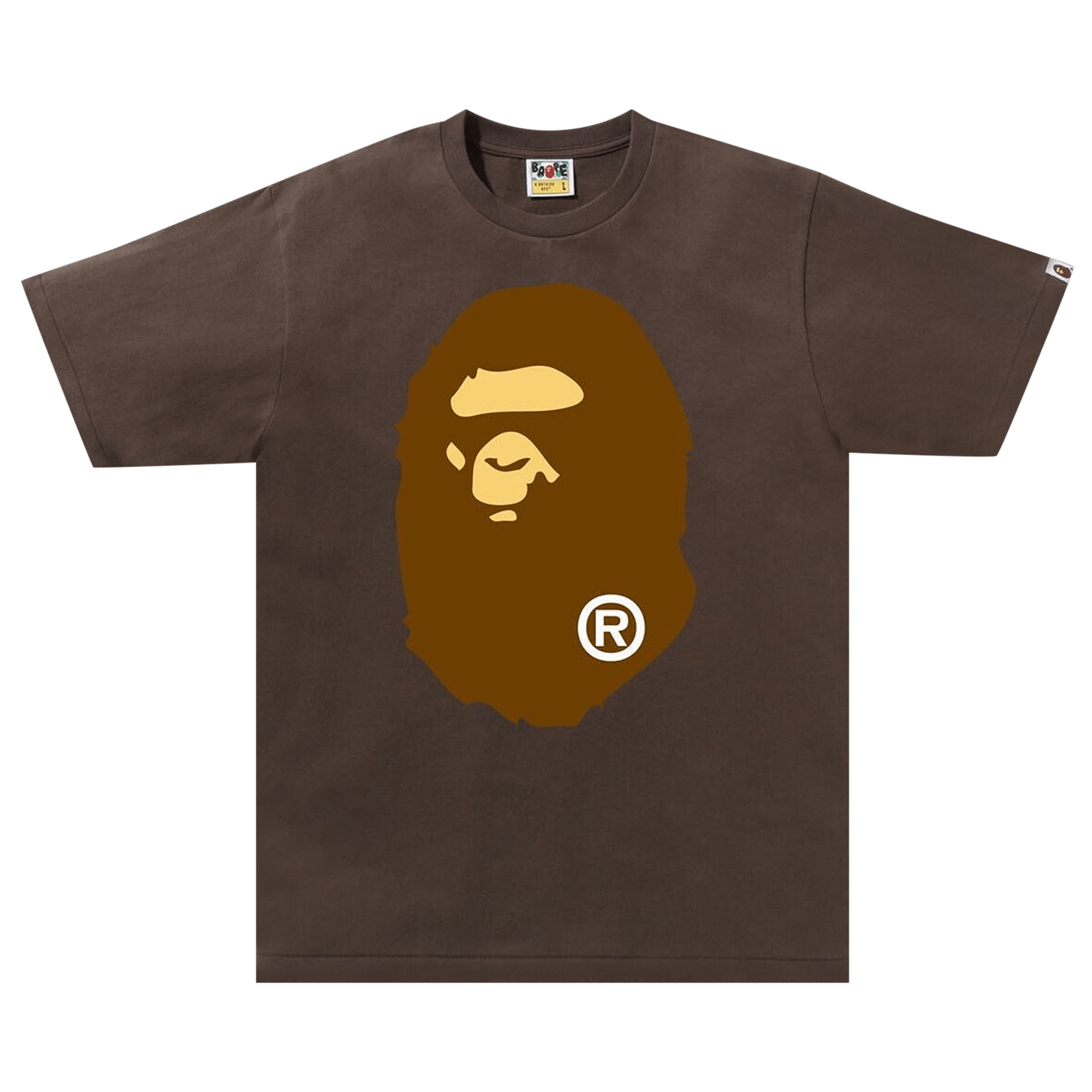 BAPE Big Ape Head Tee 'Brown'
