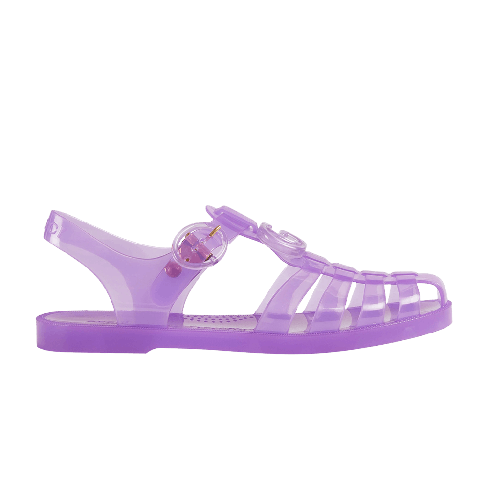 Gucci Wmns GG Fisherman Sandal 'Light Purple'