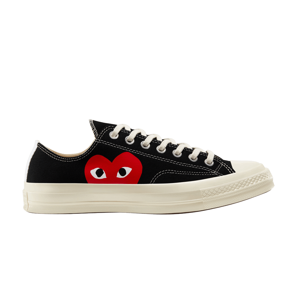 Comme des Garcons PLAY x Chuck 70 Low 'Black' 2023