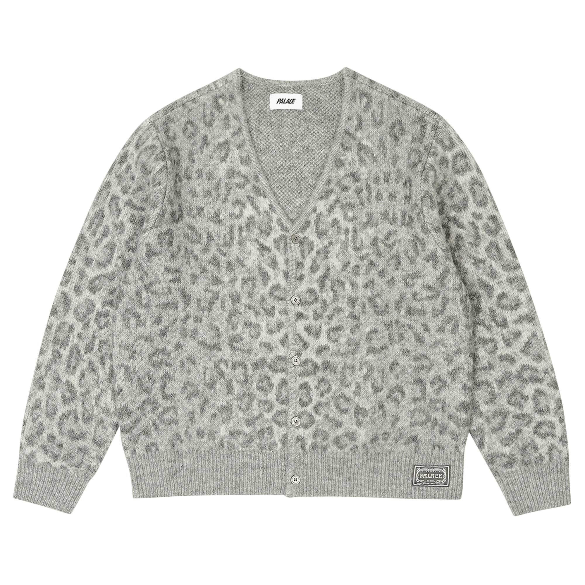 Palace Chill Cardigan 'Snow Leopard'