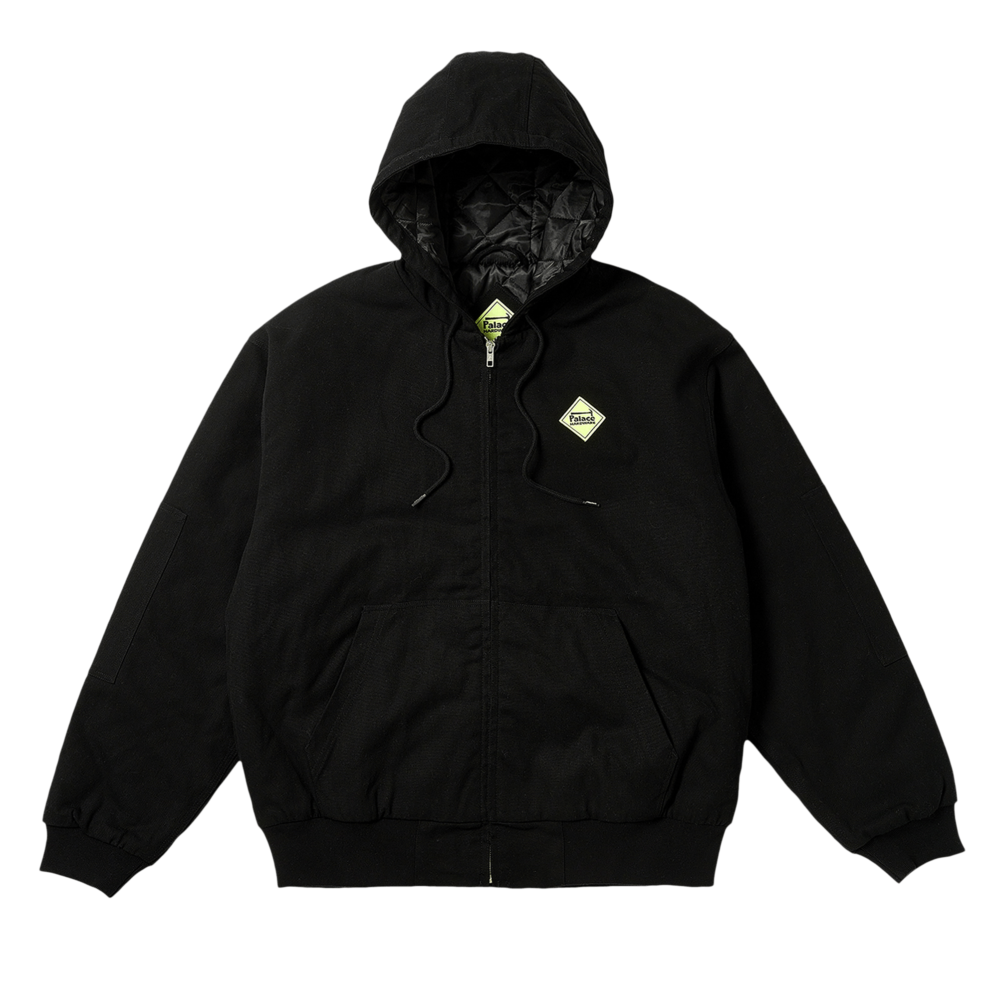 Palace Hardware Hooded Workwear Jacket 'Black'