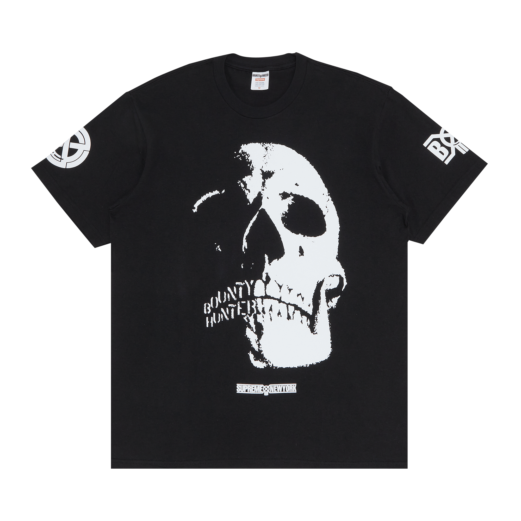 Supreme x Bounty Hunter Skulls Tee 'Black'