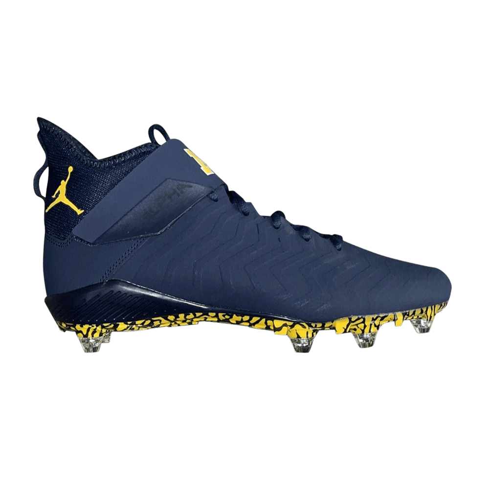 Air Jordan Alpha Menace Pro 2 Mid 'Michigan Wolverines'
