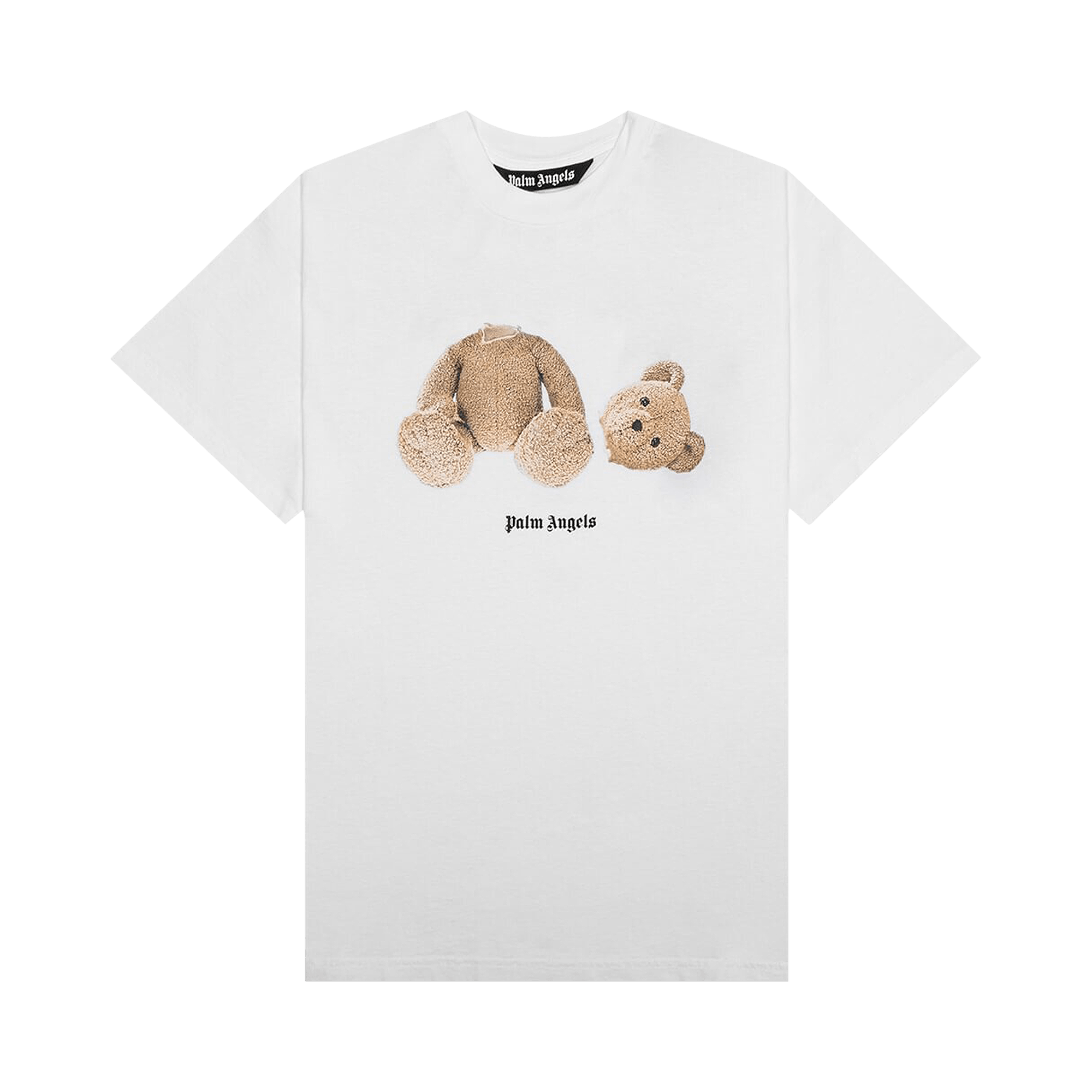 Palm Angels Bear Classic Tee 'White/Brown'