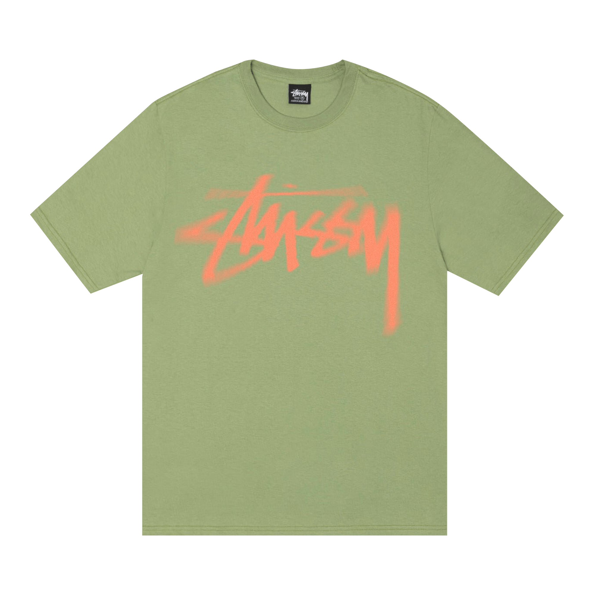 Stussy Dizzy Stock Tee 'Moss'