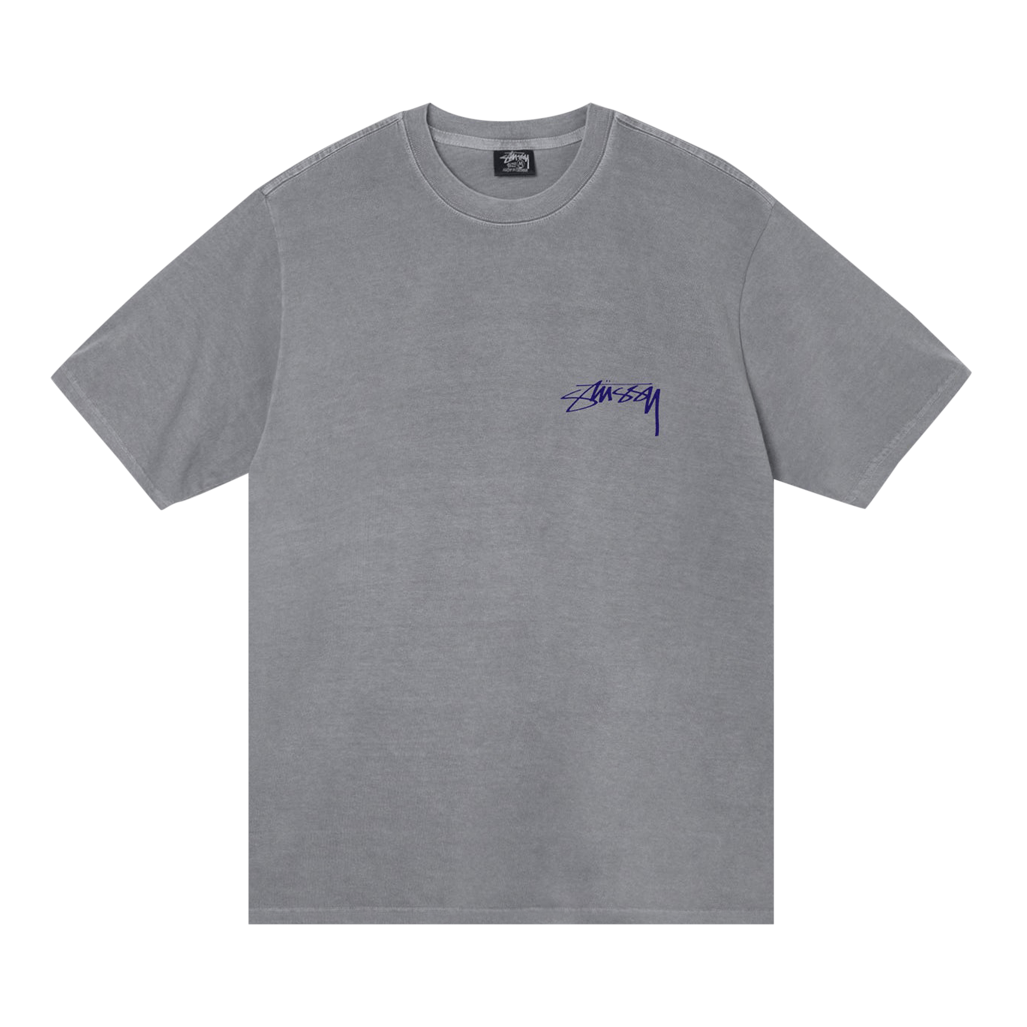 Stussy Arachnid Pigment Dyed Tee 'Grey'