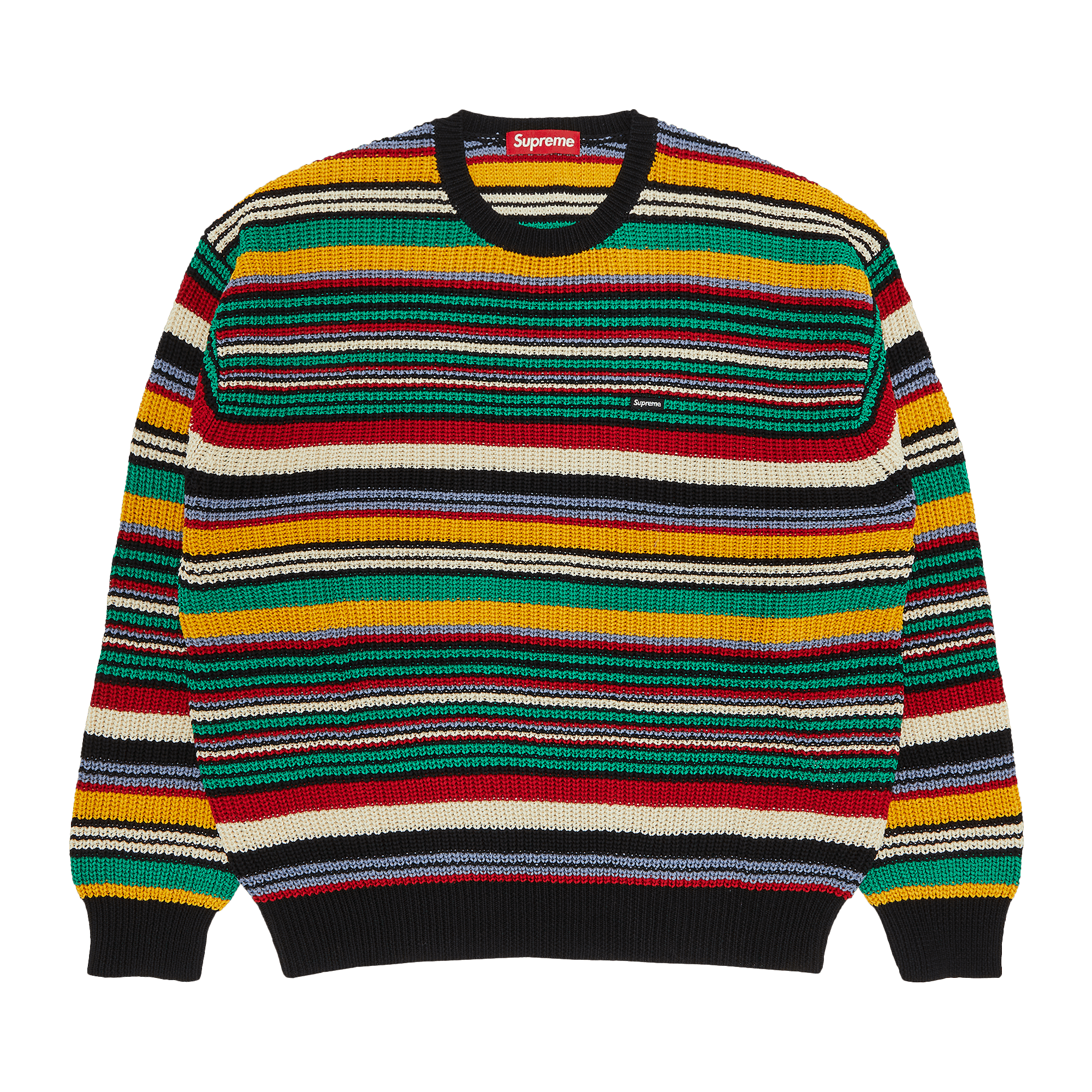 Supreme Small Box Ribbed Sweater 'Multicolor'