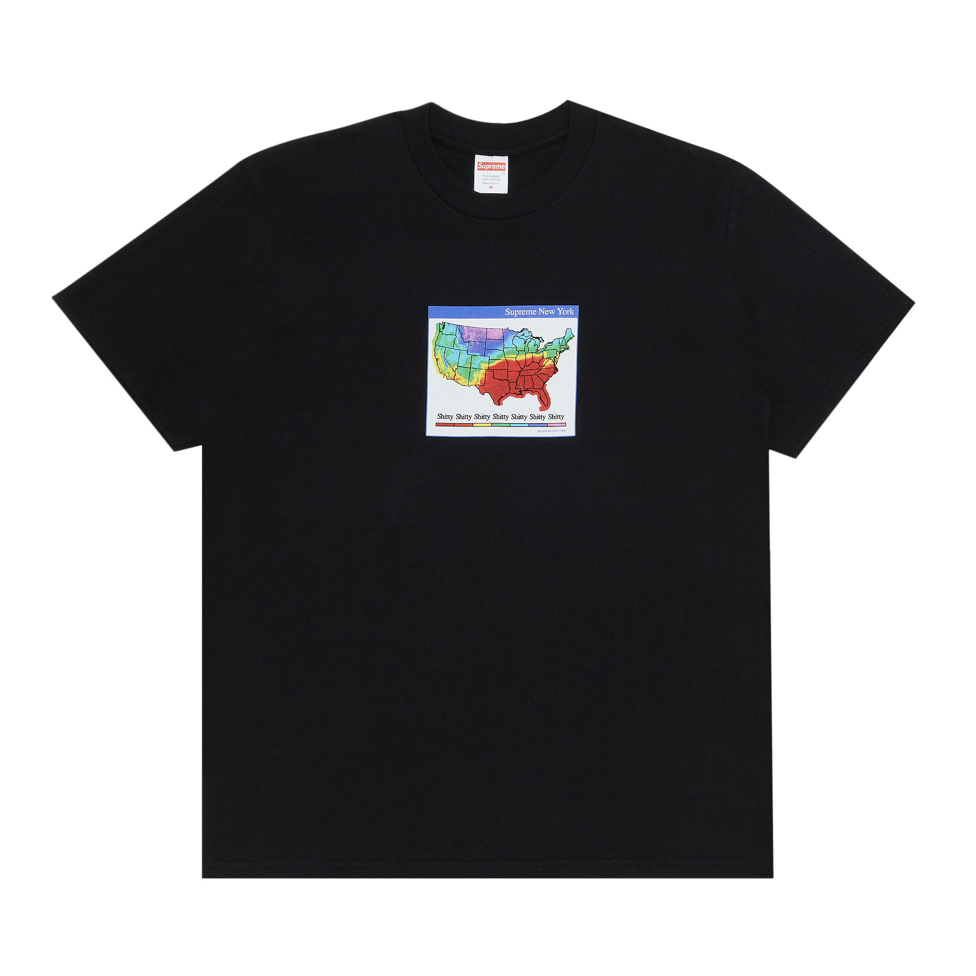 Supreme Weather Tee 'Black'