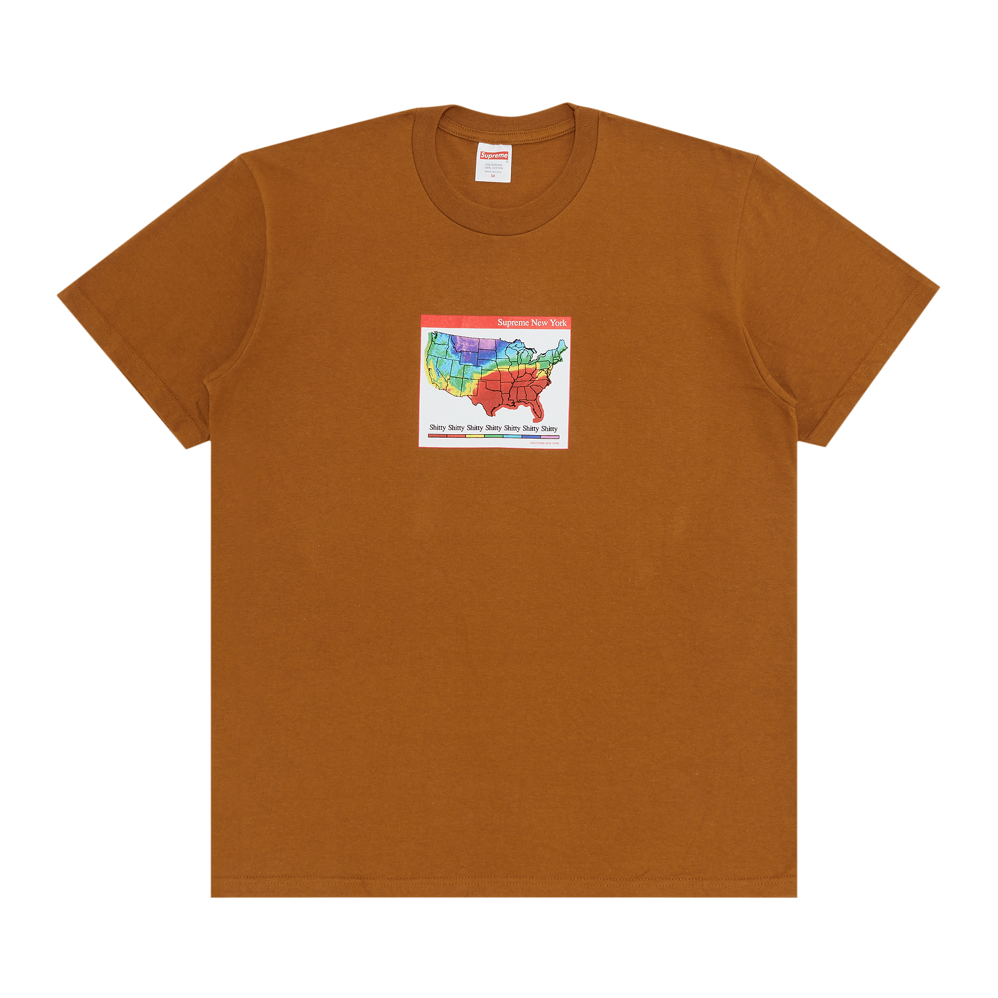 Supreme Weather Tee 'Light Brown'