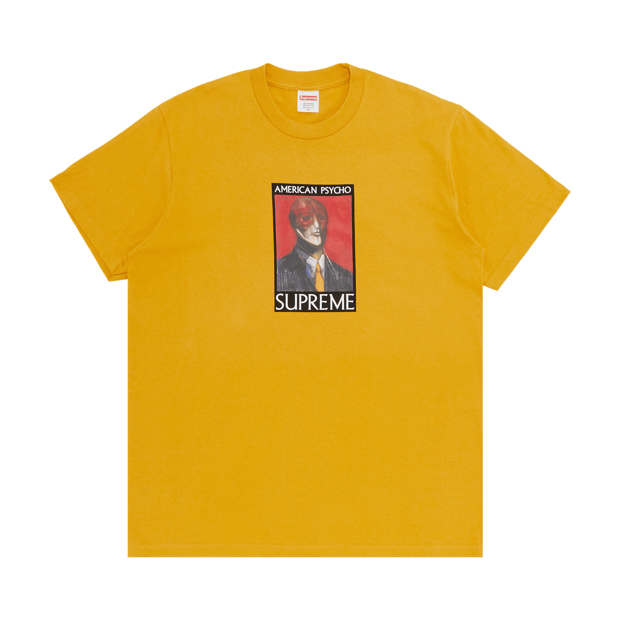 Supreme American Psycho Tee 'Mustard'