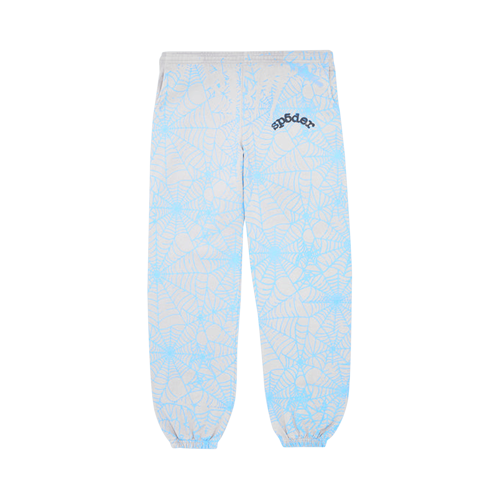 Sp5der AOP Web Sweatpants 'Heather Grey'