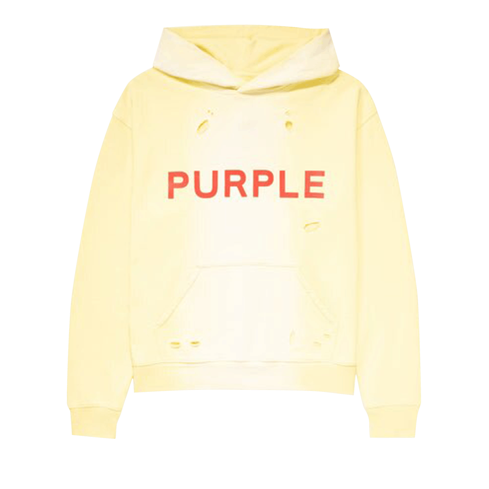 PURPLE BRAND French Terry PO Hoodie 'Yellow'