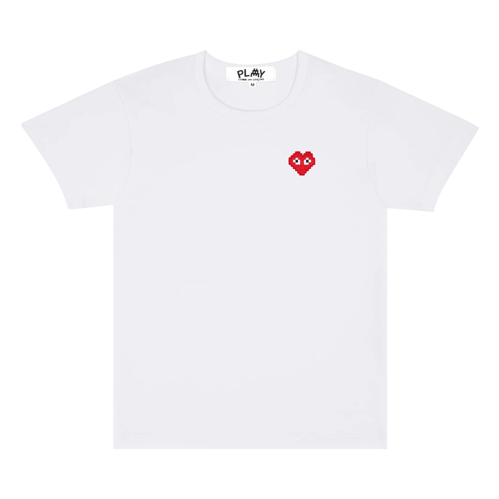 Comme des Garçons PLAY x Invader Mini Logo T-Shirt 'White'