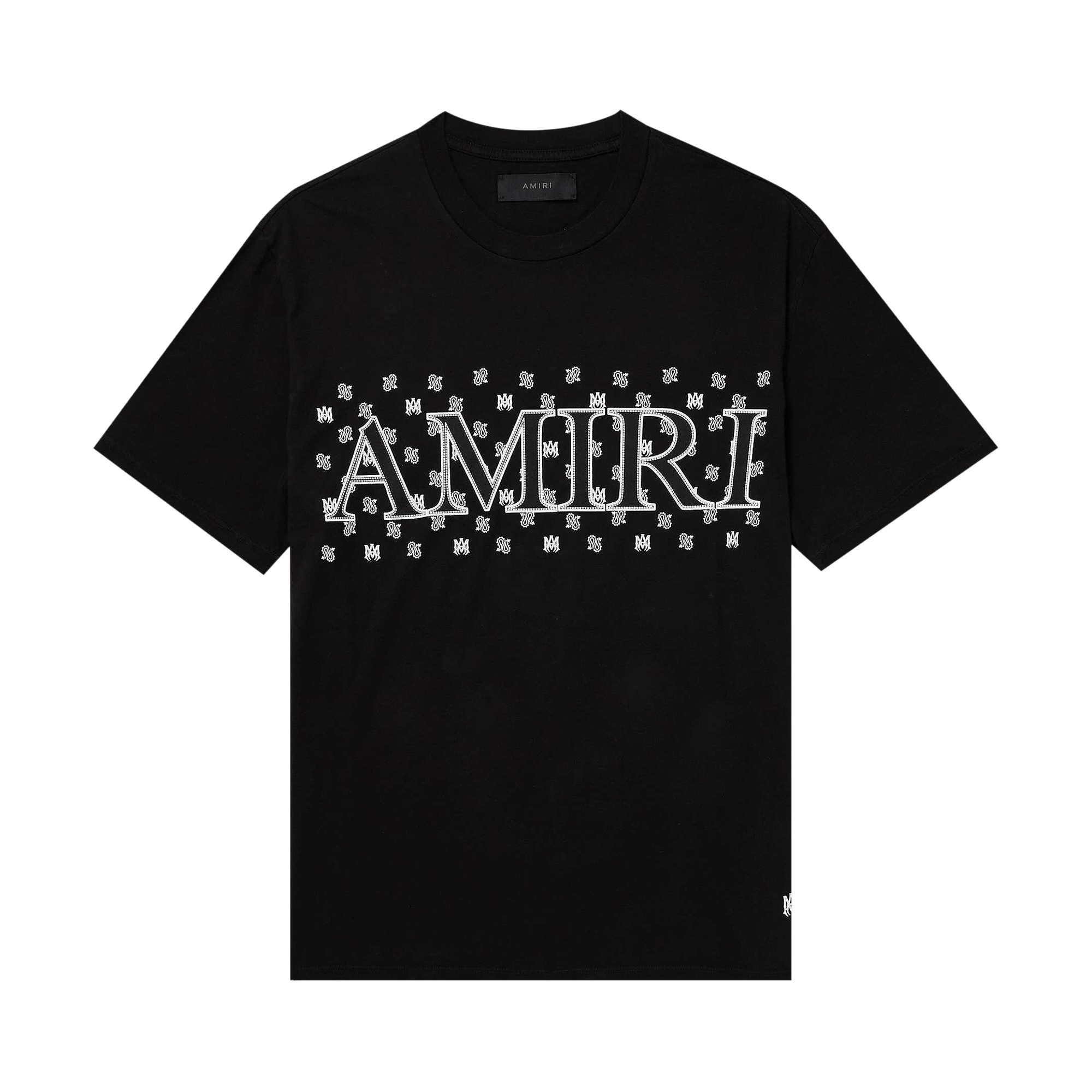 Amiri MA Paisley Tee 'Black'