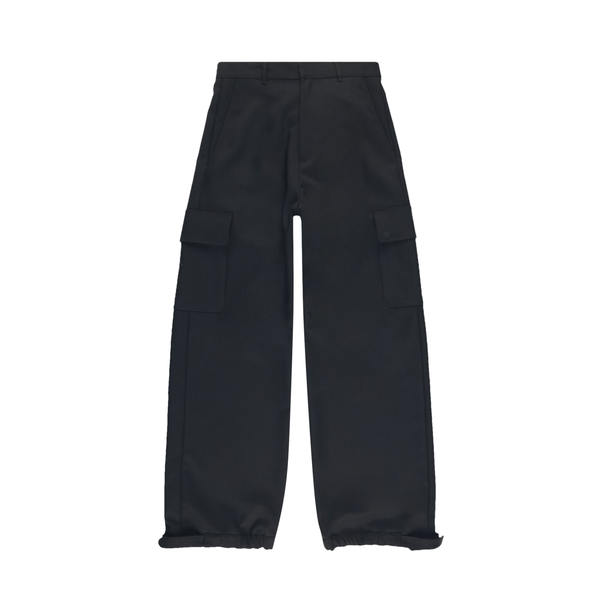 Off-White Embroidery Drill Cargo Pants 'Black/Black'