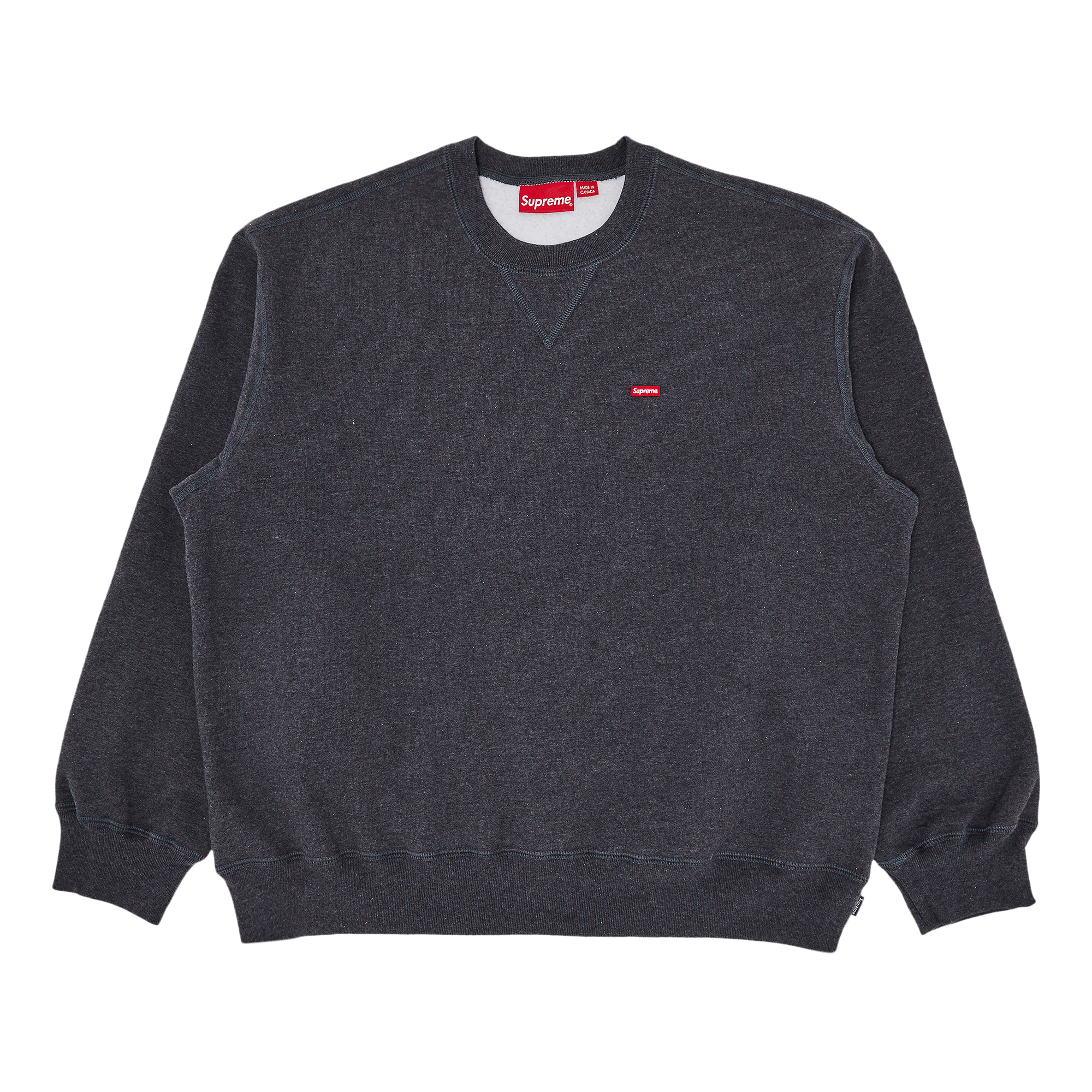 Supreme Small Box Crewneck 'Charcoal'