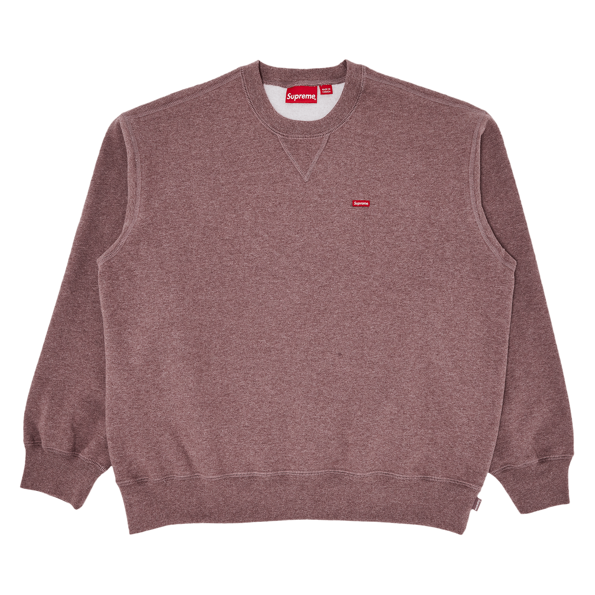 Supreme Small Box Crewneck 'Heather Mauve'