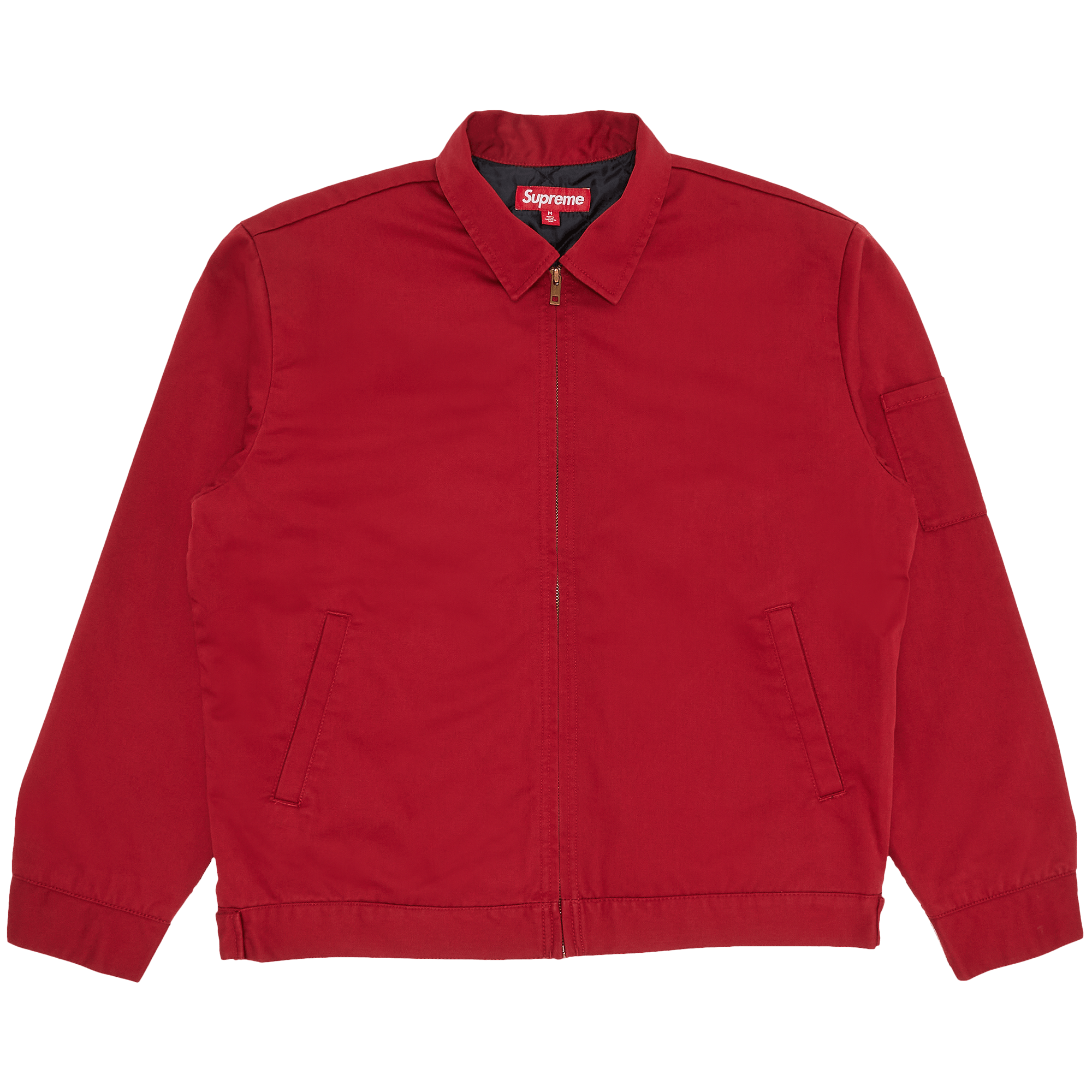 Supreme H.R. Giger Embroidered Work Jacket 'Red'