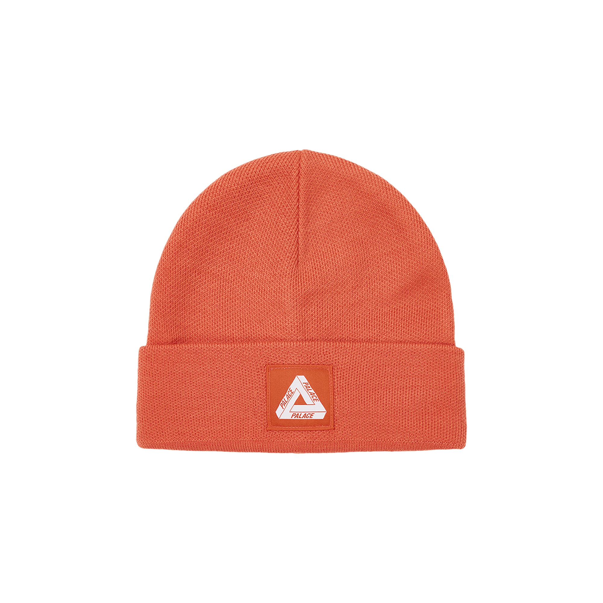 Palace Tri-Ferg Patch Beanie 'Tiger Orange'