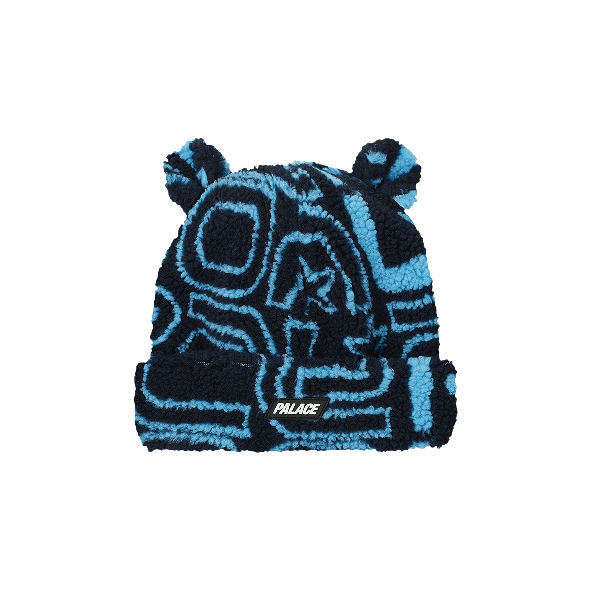 Palace Joyrex Fleece Ears Beanie 'Navy'
