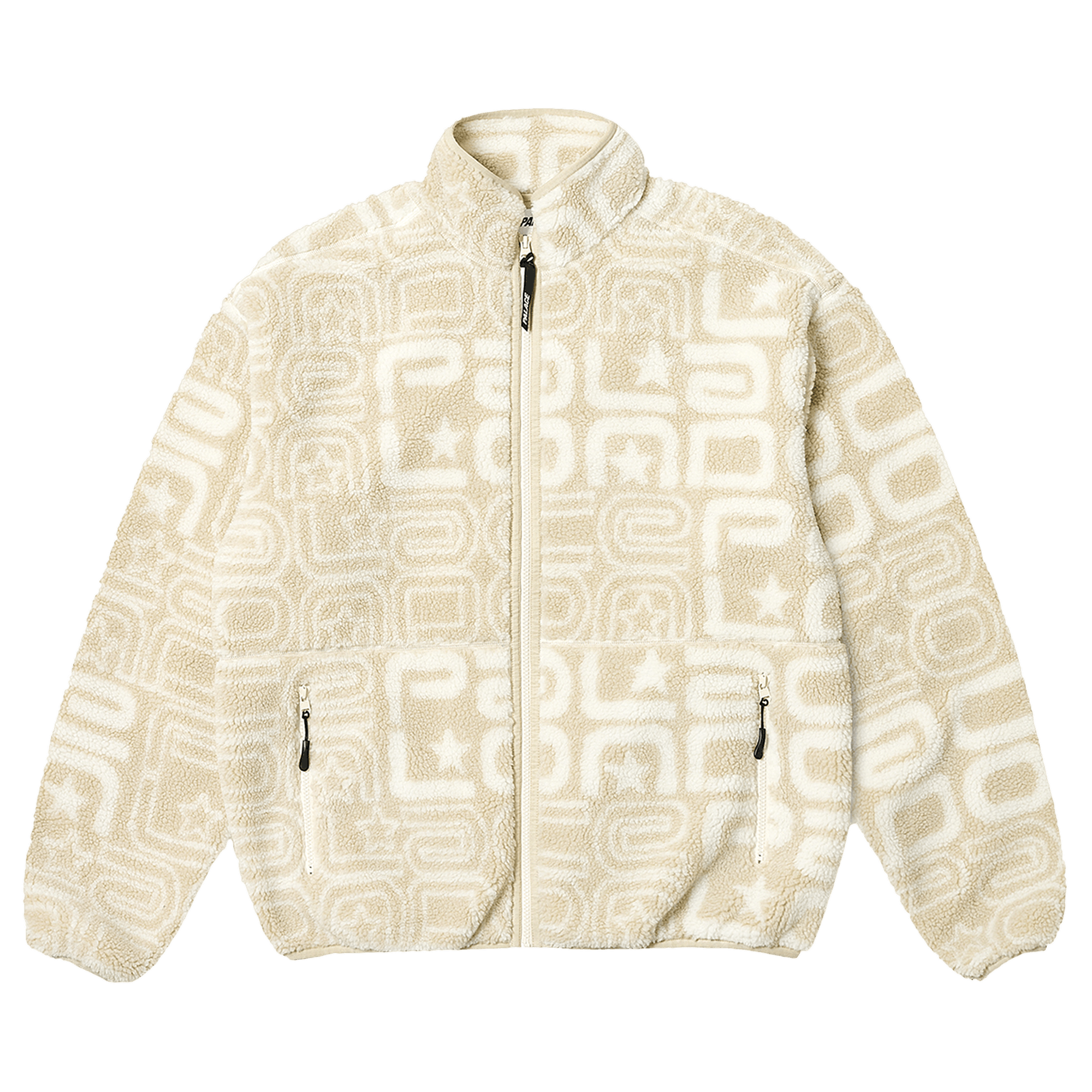 Palace Joyrex Fleece Jacket 'Stone'
