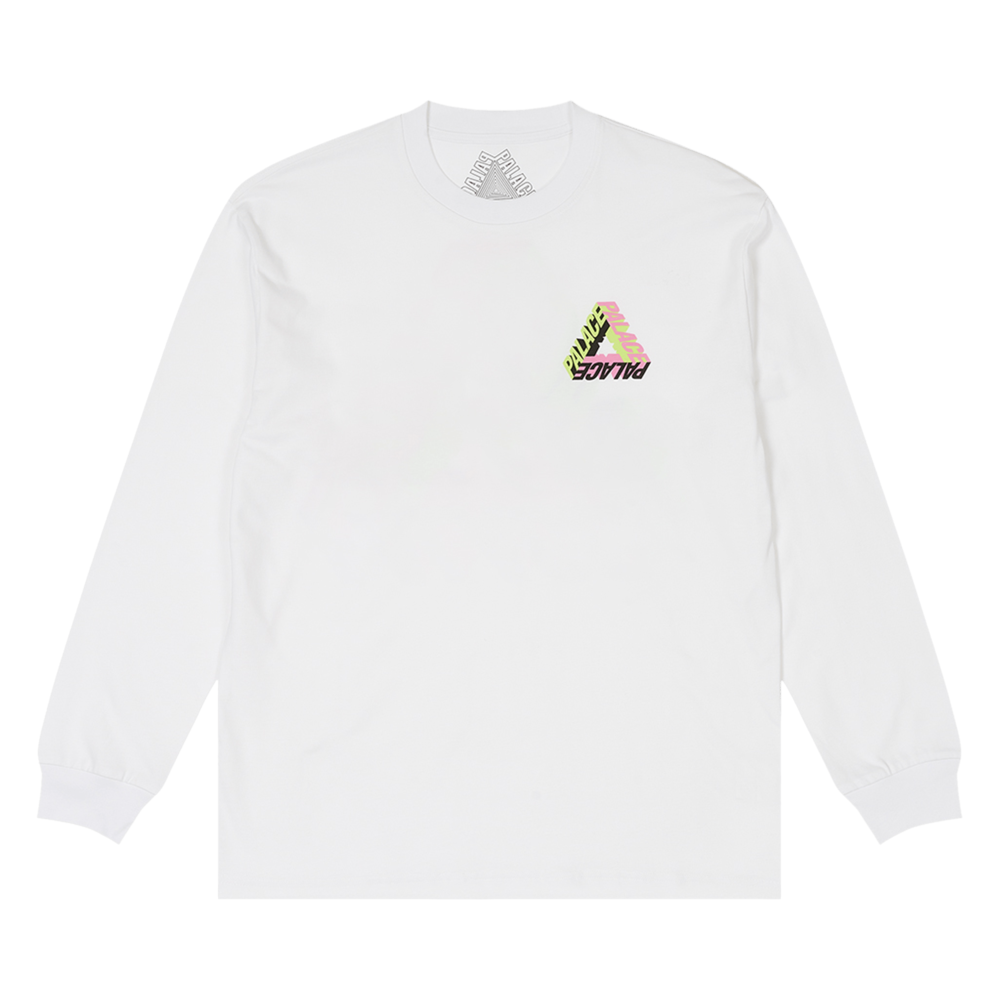 Palace P-3D Longsleeve 'White'