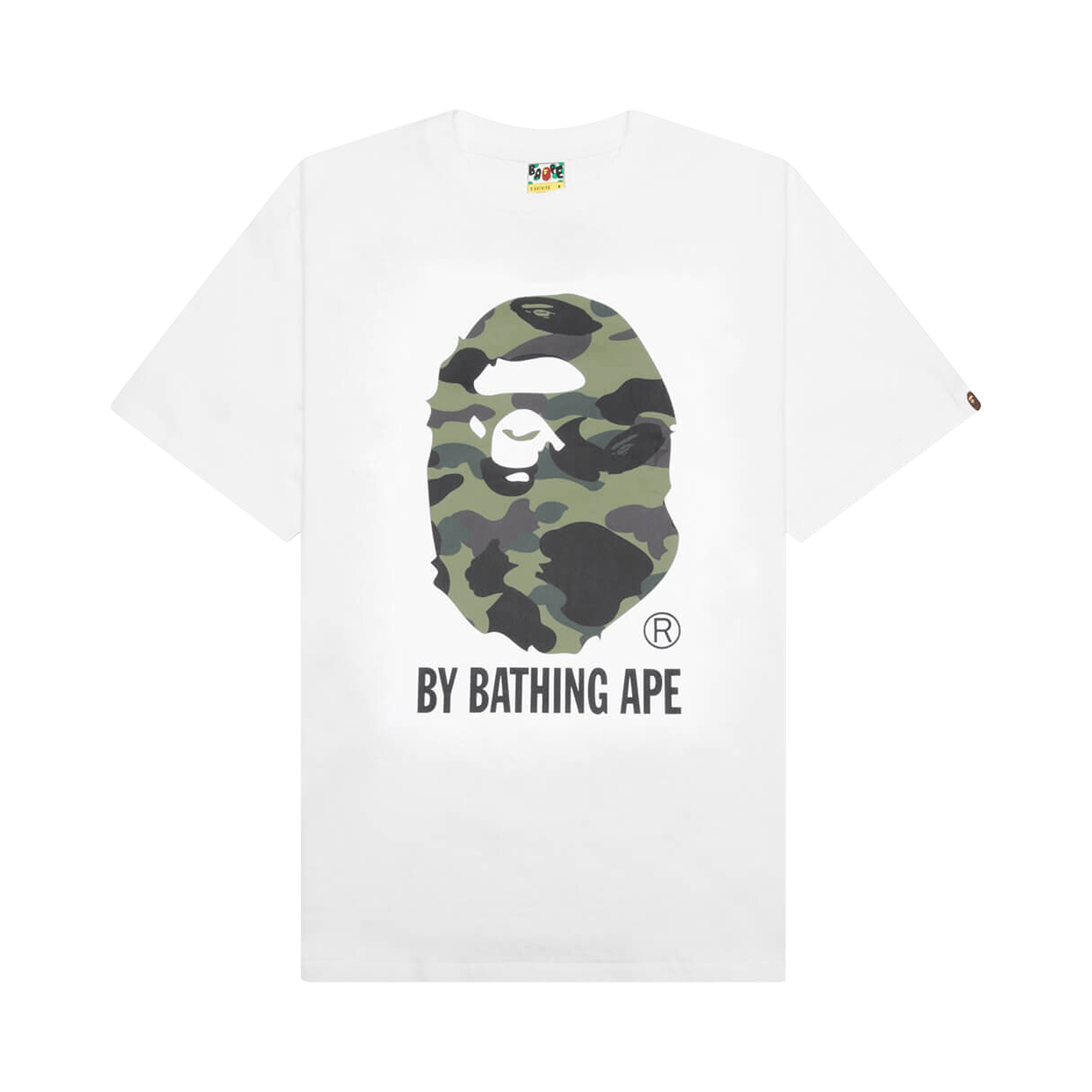 BAPE 1st Camo By Bathing Ape Tee 'White/Green'