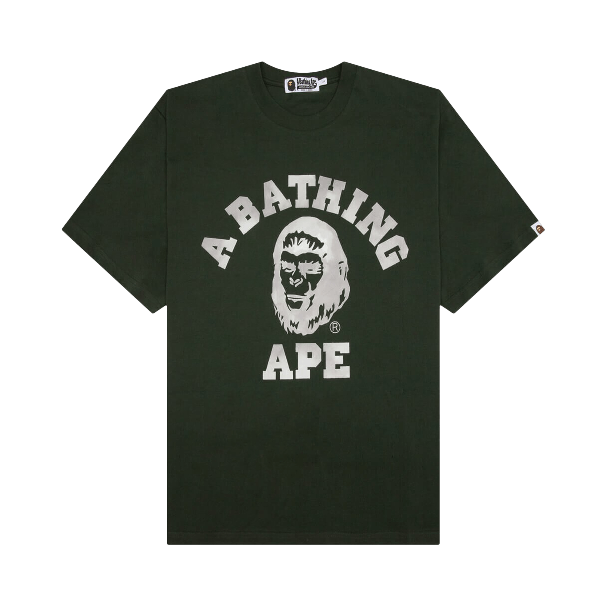 BAPE College Graphic T-Shirt 'Green'