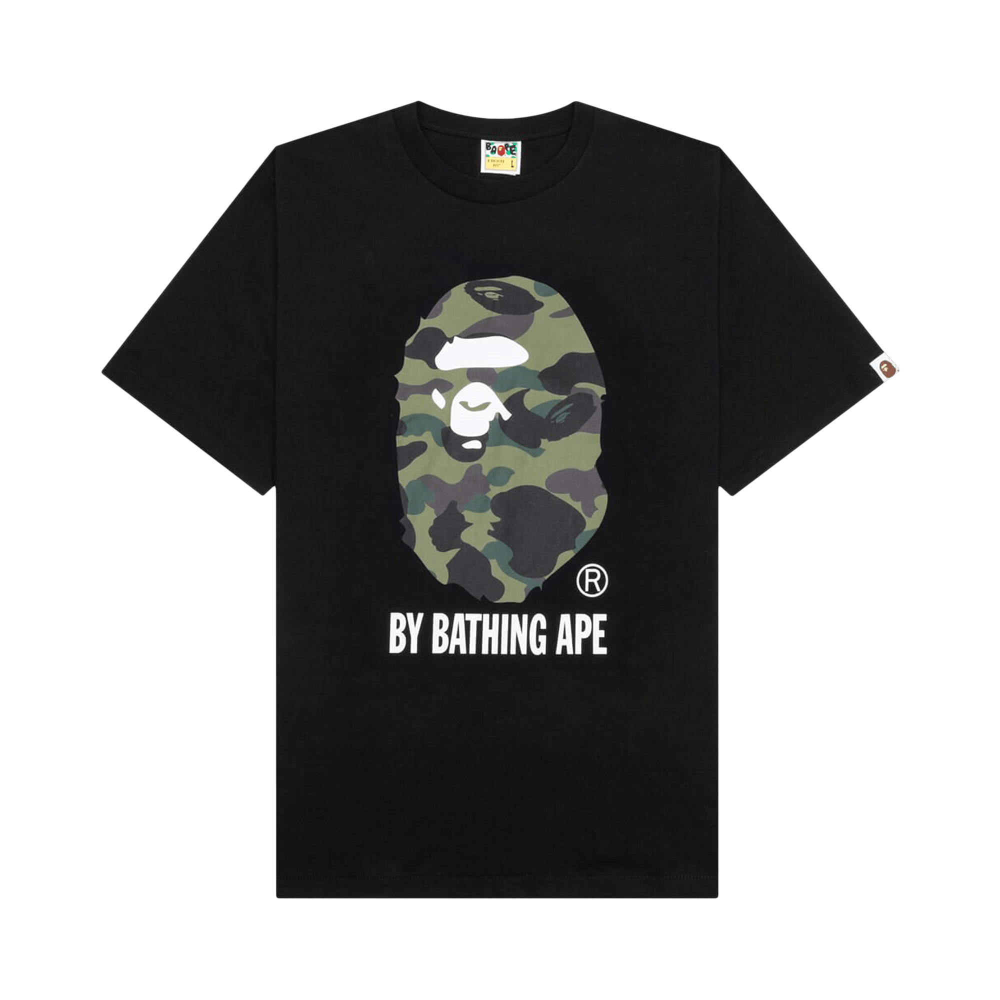 BAPE 1st Camo by Bathing Ape Tee 'Black/Green'