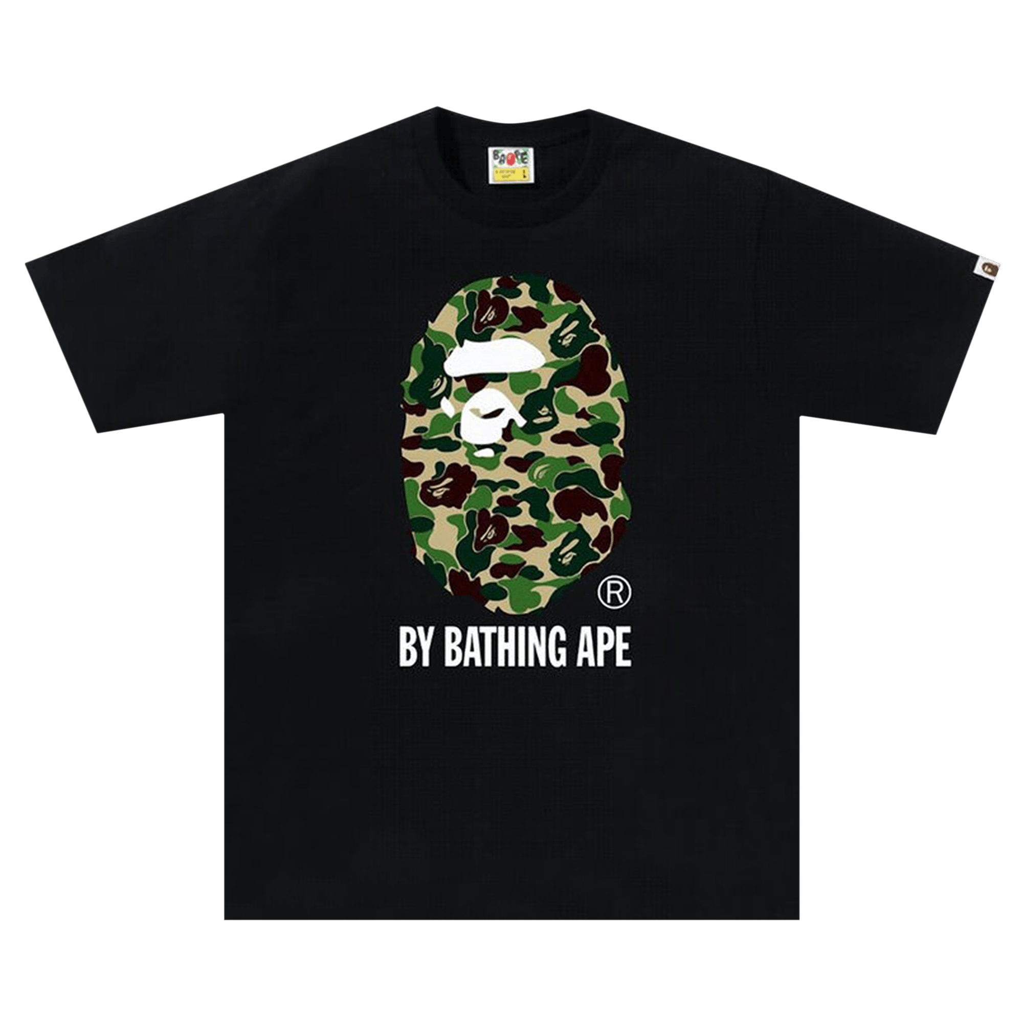 BAPE ABC Camo By Bathing Ape Tee 'Black/Green'