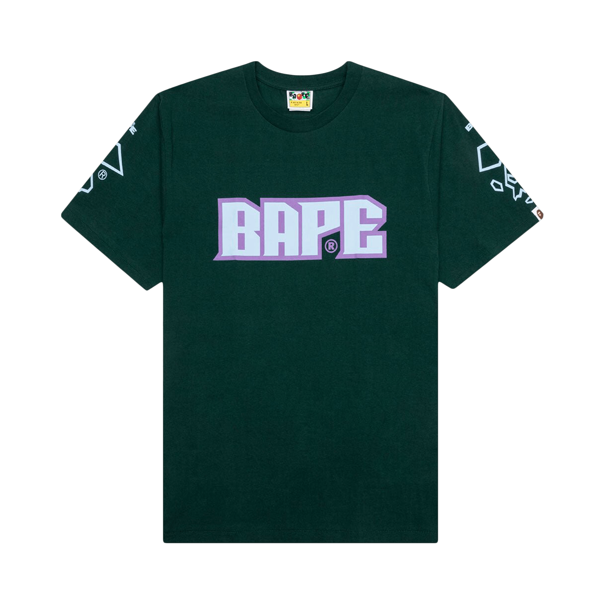 BAPE Football Tee 'Green'