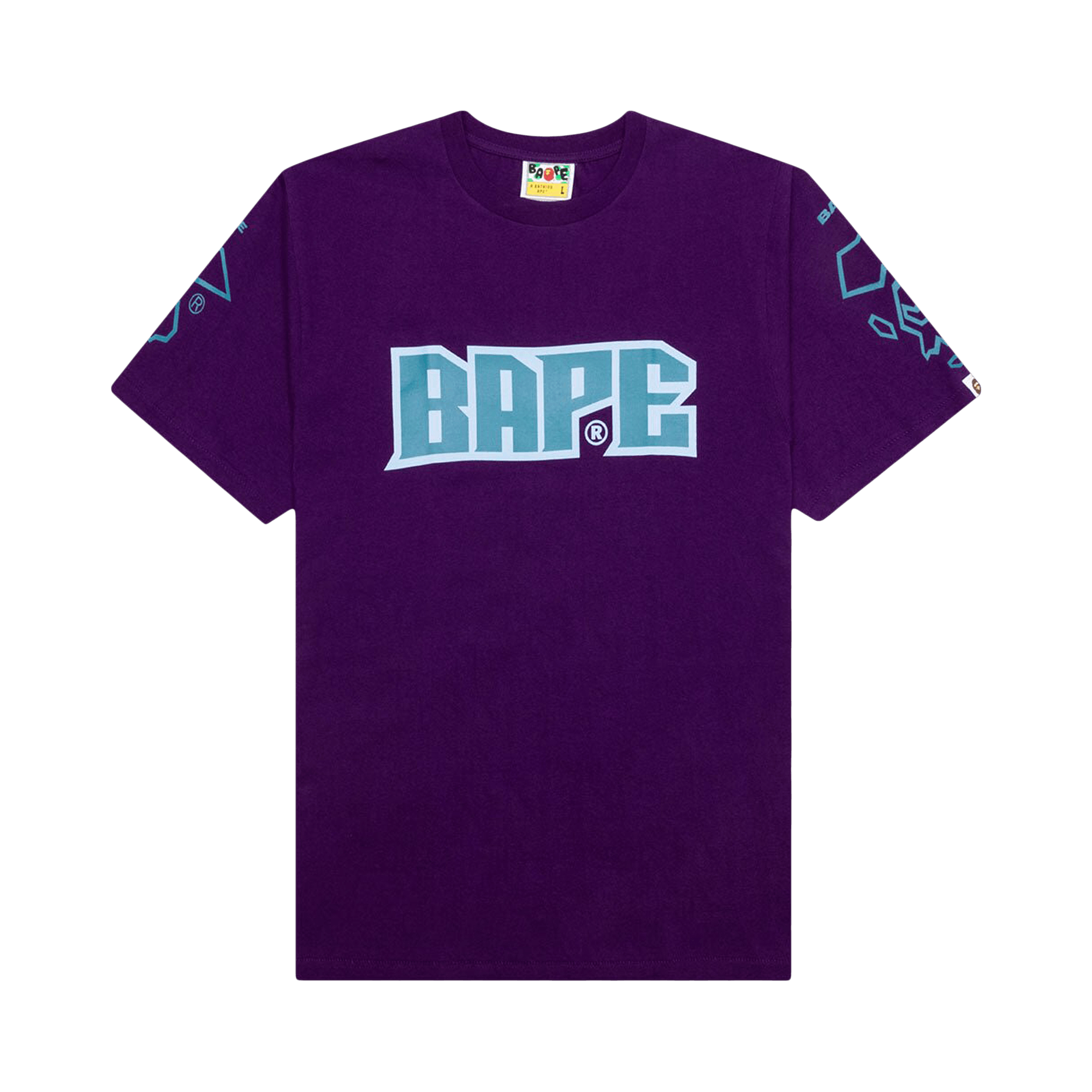 BAPE Football Tee 'Purple'