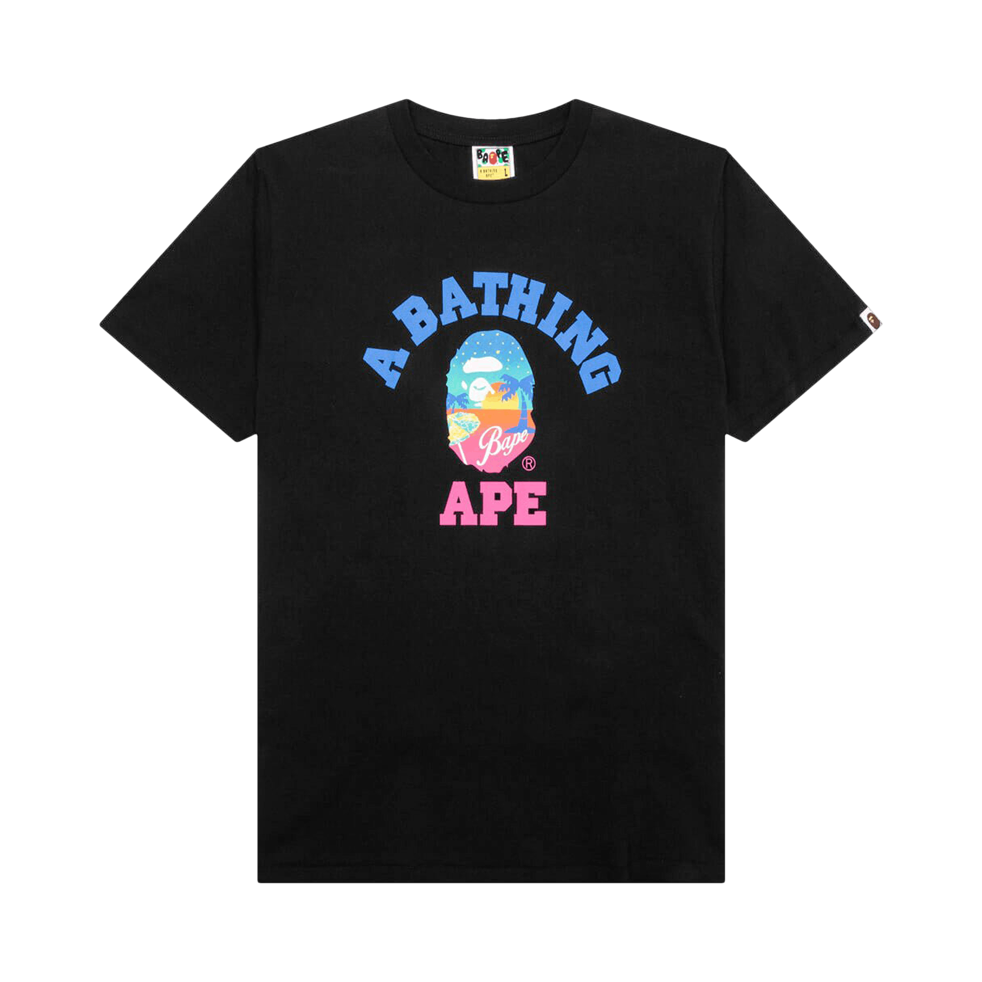 BAPE Sunset Beach Tee 'Black'