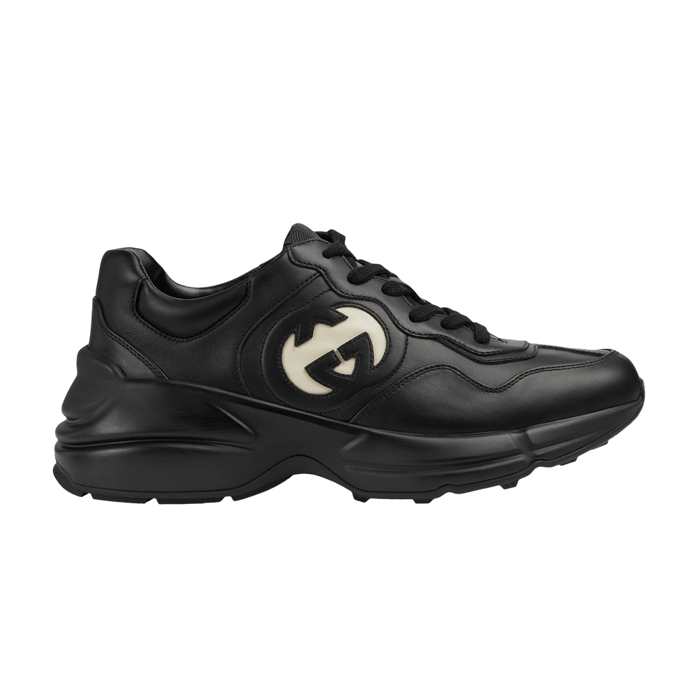 Gucci Wmns Rhyton Sneaker 'Black Ivory'