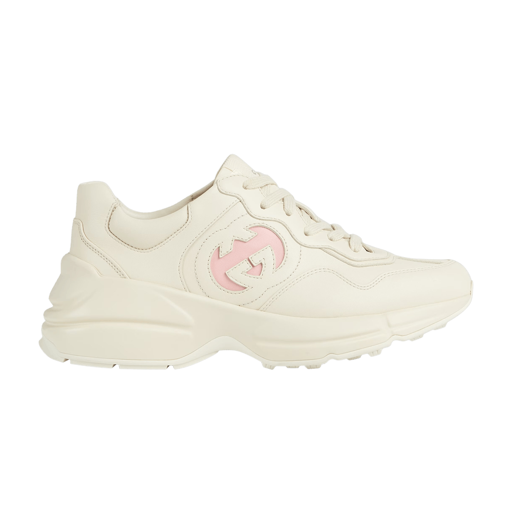 Gucci Wmns Rhyton Sneaker 'Ivory Wild Rose'
