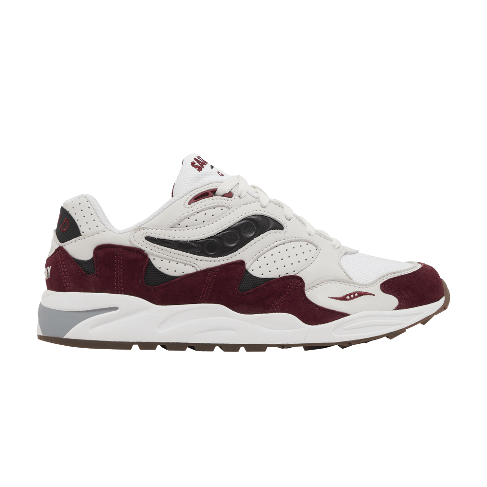 Saucony Grid Shadow 2 'White Red'