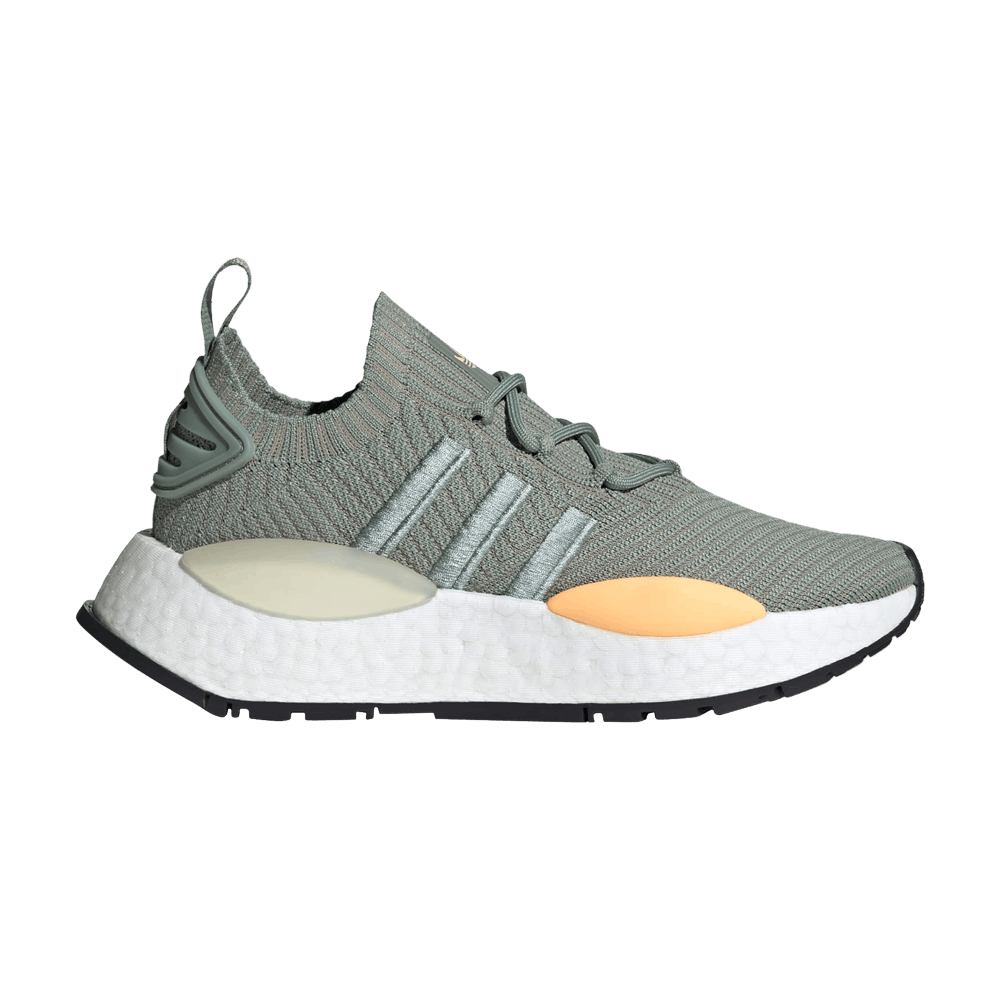 adidas Wmns NMD_W1 'Silver Green Acid Orange'