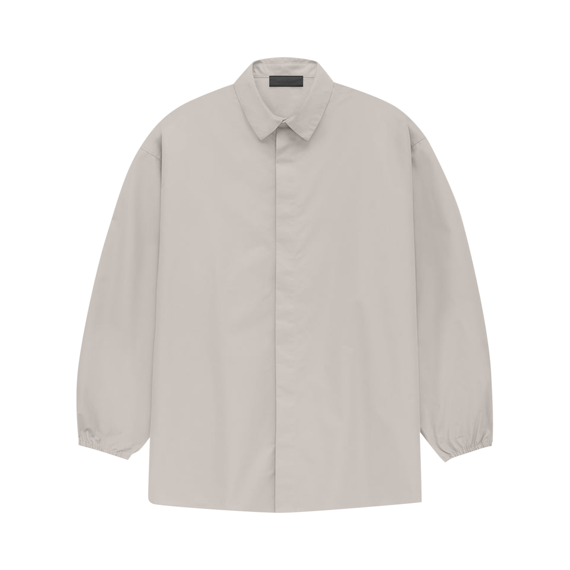 Fear of God Essentials Button Down Shirt 'Silver Cloud'