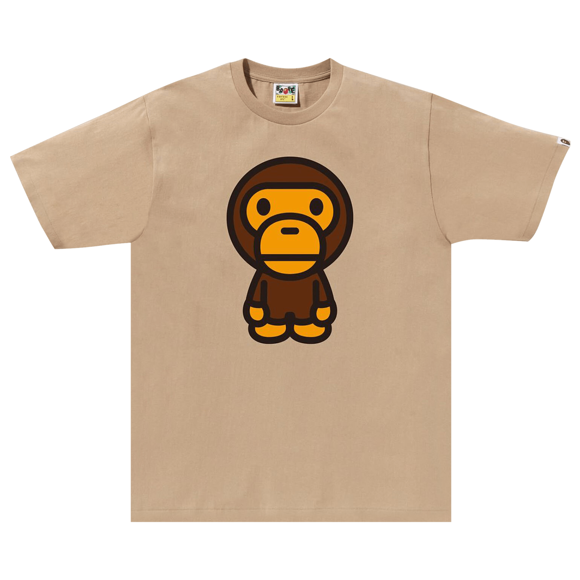BAPE Big Baby Milo Tee 'Beige'
