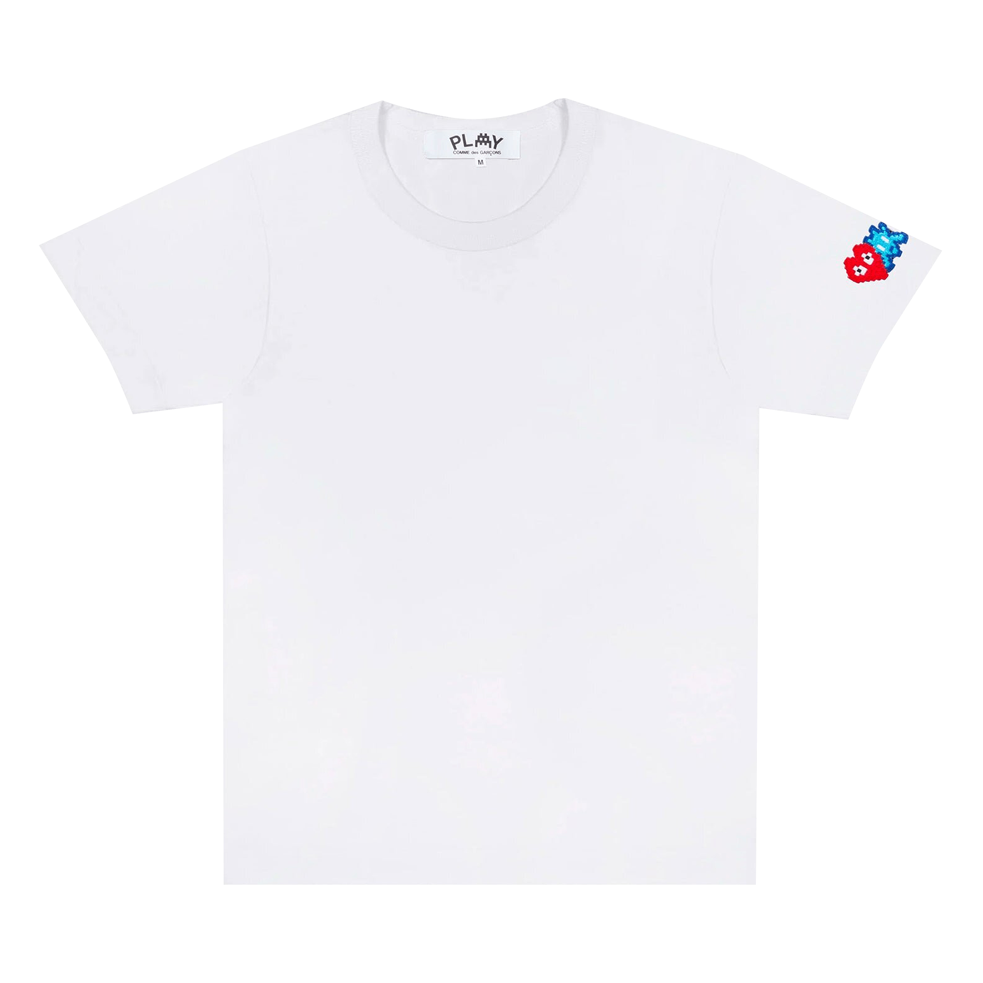 Comme des Garçons PLAY Double Heart T-Shirt 'White'