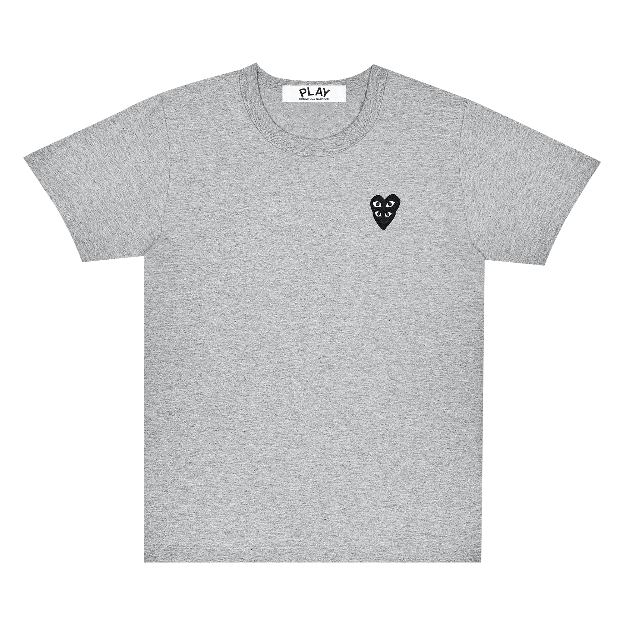 Comme des Garçons PLAY Stacked Heart Short-Sleeve T-Shirt 'Grey'